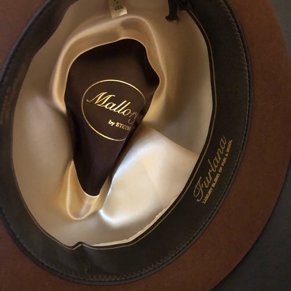 Mallory by Steson Fedora hat with feather - Picture 2 of 5